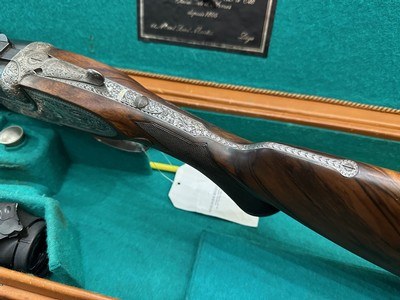 Double express FRANCOTTE - BIG FIVE - 375 HH Mag - Grifnée engraved - Image 9 of 12