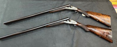 Woodword Pair 12 bore - The Automatic - 1900 - Side by side - double trigger