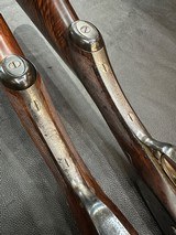 Woodword Pair 12 bore - The Automatic - 1900 - Side by side - double trigger - 12 of 12