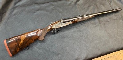 Impressive double Zanardini 577 NE - back action sidelock ejector