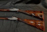 Exceptionnal 1965 Pair of Deluxe grade self Opening 16 gauge BOSS and CO shotguns - 5 of 11