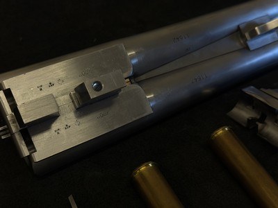 Impressive Double DUMOULIN 700 NE - Back action sidelocks ejectors - Ready to bespoke - Image 10 of 11