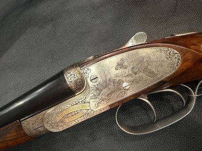 J. Roberts and Son London20 bore sidelocks ejector Purdey action1990