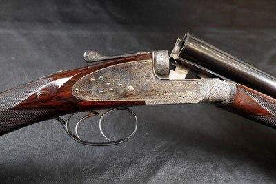 Westley Richard, 1960's sidelocks ejectors, double trigger 20 bore shotgun