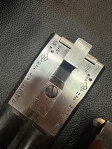 Westley Richard, 1960's sidelocks ejectors, double trigger 20 bore shotgun - 11 of 12