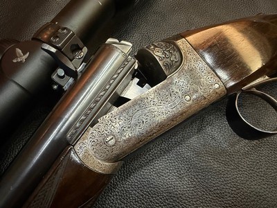 Exceptionnal double rifle from Westley Richard made in 1925 for the Maharaja of Alwar - Image 3 of 14