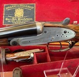 HOLLAND AND HOLLAND, 1900's Royal sielocks ejectors, 20 Gauge compsed Pair. - Image 9 of 15