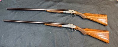 Exceptional pair of Holland & Holland shotguns, 20 gauge, Royal De Luxe, 1998 - Image 5 of 10