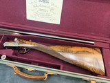Exceptionnal Westley Richard, 12 gauge, Single trigger, Special Woodcock, A. Brown engravings, 1988 - Image 3 of 7
