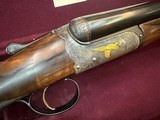 Exceptionnal Westley Richard, 12 gauge, Single trigger, Special Woodcock, A. Brown engravings, 1988 - Image 5 of 7