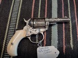 Colt 1877 Sheriff 3 1/2" New York Engraved
