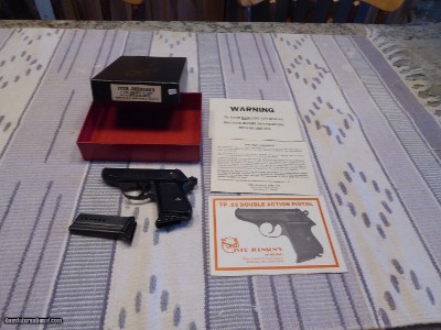Iver Johnson's TP Double Action Pistol