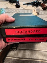 Mint Unfired High Standard H D Military In Original Numbered Box - 12 of 13
