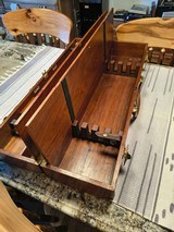 Custom Hand Built Solid Walnut 4 Barrel Case - 2 of 6