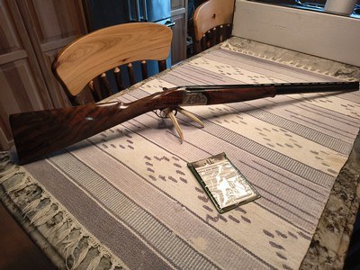 Mario Beschi Best Quality Manrico Torcoli Engraved O/U 410ga