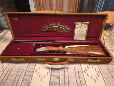 Mario Beschi Best Quality Manrico Torcoli Engraved O/U 410ga