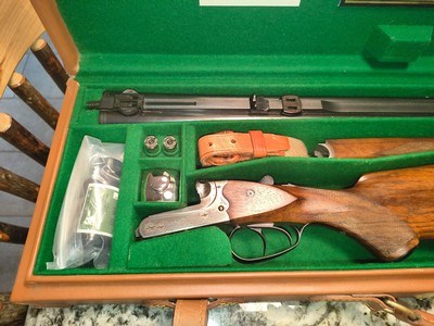 Merkel Safari Double Rifle Model 140A .375 H&H - Image 2 of 12