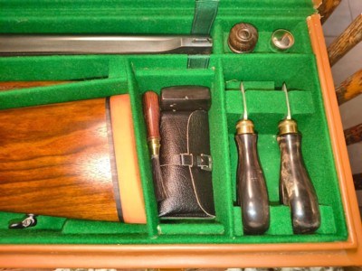 Merkel Safari Double Rifle Model 140A .375 H&H - Image 4 of 12