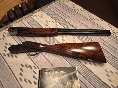 Perazzi SHO Sidelock O/U Game Gun 12 Ga - Image 11 of 20