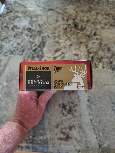 Federal Premium Vital Shok 7mm STW - Image 1 of 1