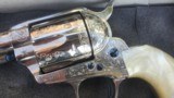 Factory engraved USFA SAA 45 Colt - 7 of 12
