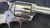 Factory engraved USFA SAA 45 Colt - 4 of 12