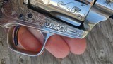 Factory engraved USFA SAA 45 Colt - 11 of 12