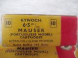 6.5mm Portuguese Mauser Kynoch 155 Grain Solids - 2 of 3