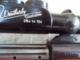 Weatherby Mark V Deluxe German 300 Mag - German Weatherby 2 3/4 x 10 scope - 2 of 23