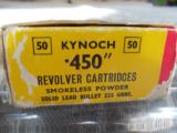 Kynoch .450 inch revolver cartridges - 2 of 5