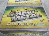 Hevi-Shot
Hevi Metal
12 gauge 3 INCH 1 1/4 OUNCE BB at 1500 FPS - 2 of 4