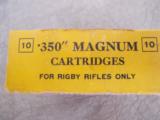 Rigby 350 Magnum for magazine rifle - 2 of 6