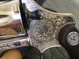 Colt Police Positive Special - Silver Plated - John Adams Engraved .38 Special5 inch Barrel Lay away available. - 5 of 22