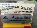 460
WEATHERBY
AMMO
NEW FACTORY
500 GRAIN
ROUND NOSE
SOFT
POINT - 3 of 5