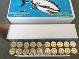 8X68S MAGNUM AMMO 220 GR HIRTENBERGER PATRONA (GERMANY) BRASS FACTORY LOAD DESIGNED BY DAVE CUMBERLAND (OLD WESTERN SCROUNGER) CA. - 3 of 5