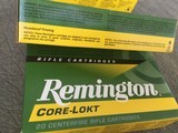 Remington 280 Rem ( 7 mm Express )
Core - LOKT
165 grain soft point - 2 of 5