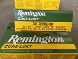 Remington 280 Rem ( 7 mm Express )
Core - LOKT
165 grain soft point - 1 of 5