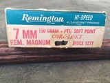 Remington 7mm Magnum 150 grain Soft Point Core LOKT - 4 of 8