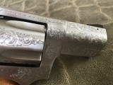 Ruger SP101 Fully Engraved .357 Mag 2 1/4 inch stainless - 3 of 15