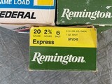 20 GAUGE
2 3/4 INCH
FIELD
TO
MAGNUM ** WINCHESTER ,WESTERN
REMINGTON, FEDERAL AND PETERS ** - 5 of 10