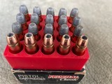 32 H&R MGNUM AMMO
***120 ROUNDS*** (100) 100 GRAIN JACKETED HOLLOW POINTS AND (16) 95 GRAIN SOFT POINT AND (4) HOLLOW POINTS - 9 of 11