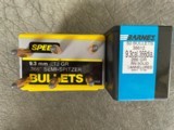 9.3mm
BULLETS (50)
BARNES 286 GRAIN SOLIDS AND ( 39 )
SPEAR 270
GRAIN BULLETS - 2 of 4