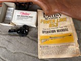 DAISYPOWERLINEMODEL853TARGETAIRRIFLEPLUSDAISY5899RECEIVER( COMPETITIONTARGETPEEP) SIGHTINBOXWITHALLPAP - 13 of 24