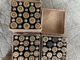 7.63BROOMHANDLEMAUSER (.30")MAUSER AMMO25ROUNDBOXESBY GRAVELOTANDFNALSO20ROUNDBOXESKYNOCHIN10ROUNDCH - 9 of 11