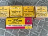 7.63BROOMHANDLEMAUSER (.30")MAUSER AMMO25ROUNDBOXESBY GRAVELOTANDFNALSO20ROUNDBOXESKYNOCHIN10ROUNDCH - 2 of 11