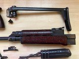 VZ-58 VZ58 Complete parts kit Side Folder, less receiver, Very good condition, with barrel - 4 of 5