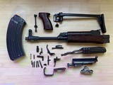 VZ-58 VZ58 Complete parts kit Side Folder, less receiver, Very good condition, with barrel - 1 of 5