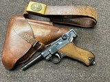 WW1 1918 DWM P08 German Luger, All Matching W/ Holster complete rig, I trade - 1 of 14