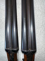 Matched Pair Union Armera 12GA SXS Shotguns - Beautiful! - 3 of 12