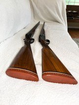 Matched Pair Union Armera 12GA SXS Shotguns - Beautiful! - 6 of 12